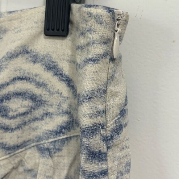 Design Lab Lord & Taylor Blue Tie Dye Shorts Small Art - Picture 2 of 5